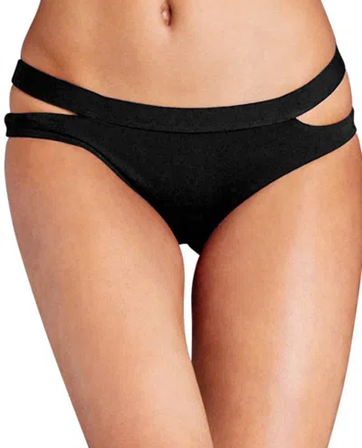 Seafolly Cut Out Hipster Bikini Bottom In Black