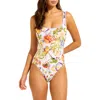 Seafolly Dd-cup One-piece Swimsuit In White