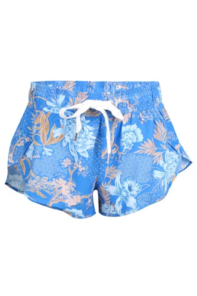 Seafolly Eden Board Short Azure In Blue
