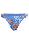 Seafolly Eden Ring Side Rio Pant Azure In Multi