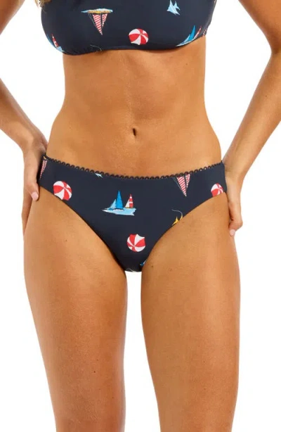 Seafolly Hipster Bikini Bottoms In Blue