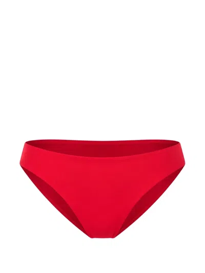 Seafolly Hipster Bikini Bottoms In Red