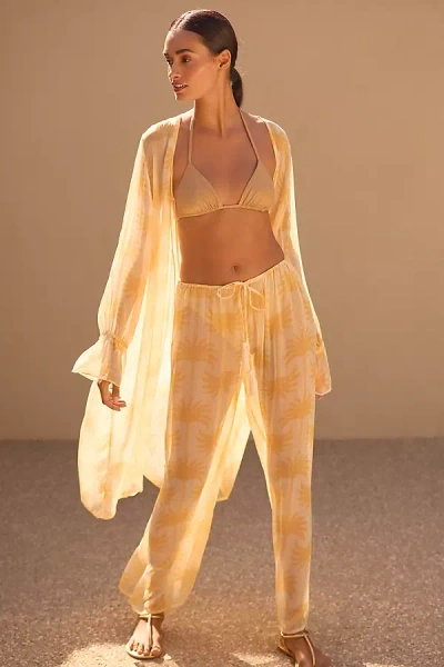 Seafolly Kasbah Pants In Yellow