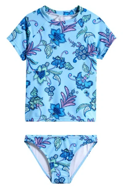 Seafolly Kids' Summer Chintz Two-piece Swimsuit In Multi