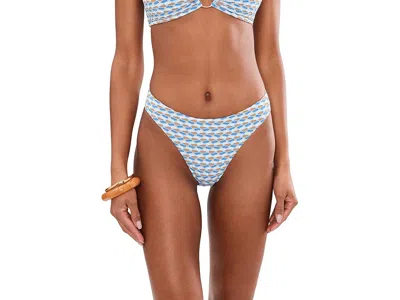 Seafolly Mala High Leg Pants In Blue