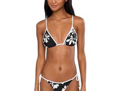 Seafolly Mayflower Slide Tri Women's Clothing Black: Aus 6 (us Women's 2)