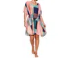 Seafolly Modern Art Kaftan In Dalia In Multi