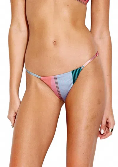 Seafolly Modern Art Rio Bikini Bottom In Dalia In Multi