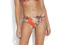 Seafolly Ocean Alley Wide Side Bikini Bottom In Tangelo In Metallic