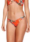 Seafolly Ocean Alley Rio Bikini Bottom In Tangelo In Orange