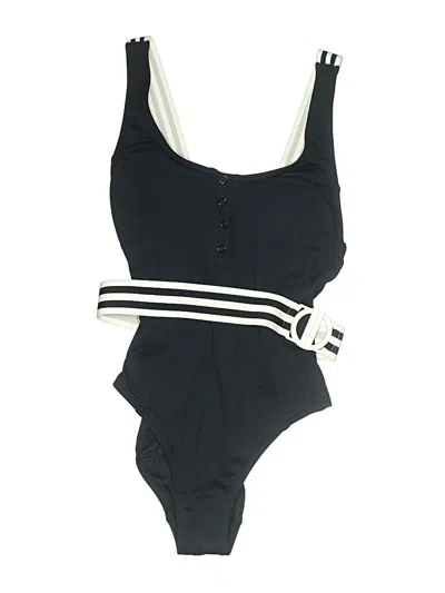 Pre-owned Seafolly One Piece Swimsuit In Black
