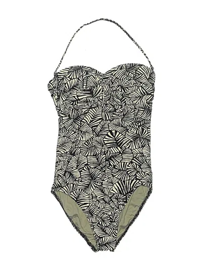 Pre-owned Seafolly One Piece Swimsuit In Gray