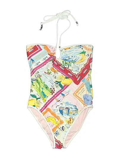 Pre-owned Seafolly One Piece Swimsuit In White