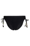 Seafolly Palermo Loop Tie Side Pant Black In Black