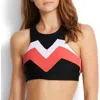 Seafolly Resist Me Tank Bralette In Black In Multi