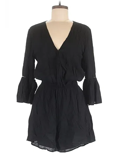 Pre-owned Seafolly Romper In Black
