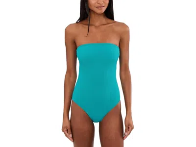 Seafolly Sea Dive Bandeau One-piece In Blue