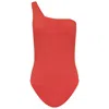 Seafolly Sea Dive One Shoulder One Piece Fiesta Coral