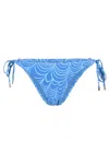 Seafolly Seychelles Tie Side Rio Pant Azure In Blue