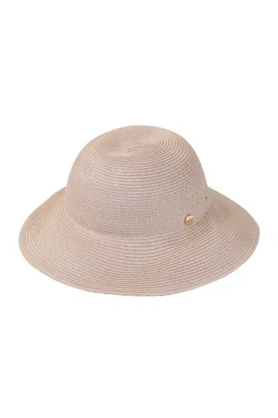 Seafolly Shady Lady Newport Fedora Gold In Brown