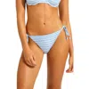 Seafolly Side Tie Hipster Bikini Bottoms In Blue