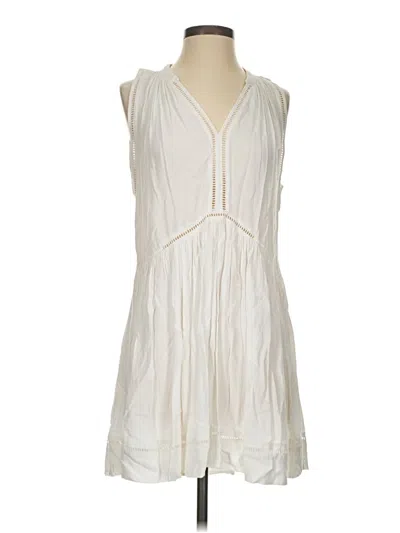 Pre-owned Seafolly Sleeveless Blouse In Ivory