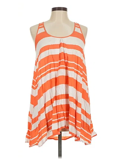 Pre-owned Seafolly Sleeveless Blouse In Orange