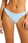 Seafolly Stripe Bikini Bottoms In Multi