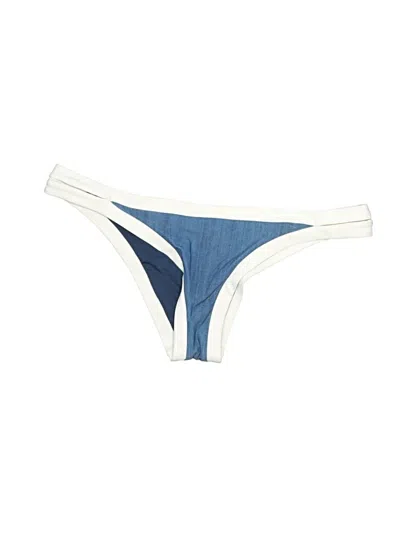 Pre-owned Seafolly Swimsuit Bottoms In Blue