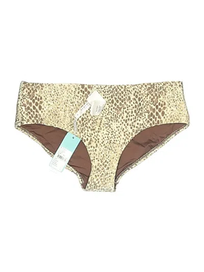Pre-owned Seafolly Swimsuit Bottoms In Gold