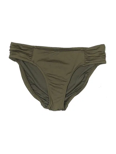Pre-owned Seafolly Swimsuit Bottoms In Green