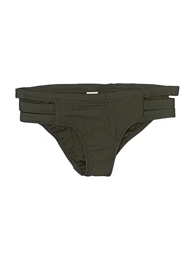 Pre-owned Seafolly Swimsuit Bottoms In Green