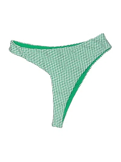 Pre-owned Seafolly Swimsuit Bottoms In Green