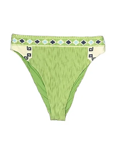 Pre-owned Seafolly Swimsuit Bottoms In Green