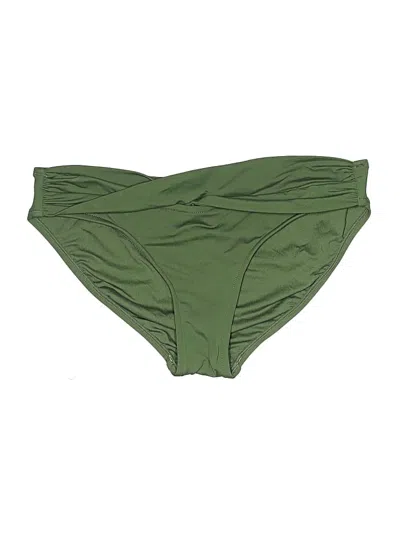 Pre-owned Seafolly Swimsuit Bottoms In Green