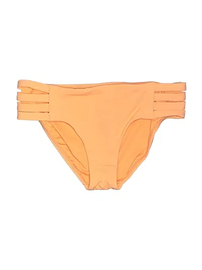 Pre-owned Seafolly Swimsuit Bottoms In Orange