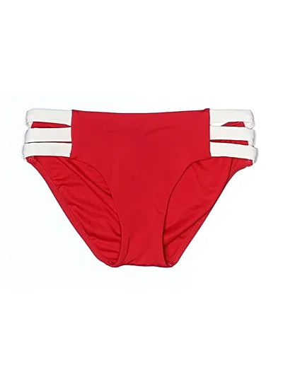 Pre-owned Seafolly Swimsuit Bottoms In Red