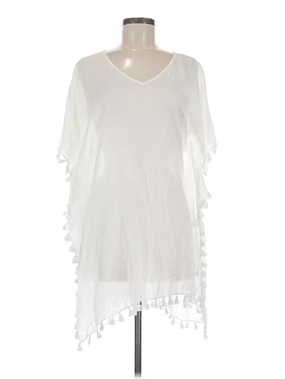 Pre-owned Seafolly Swimsuit Cover Up In White