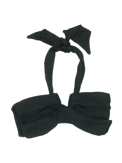 Pre-owned Seafolly Swimsuit Top Black Swimwear