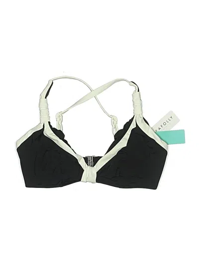 Seafolly Swimsuit Top Black Swimwear