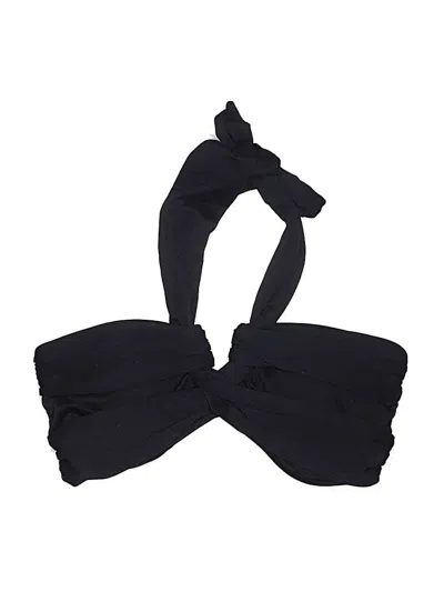 Pre-owned Seafolly Swimsuit Top Black Swimwear