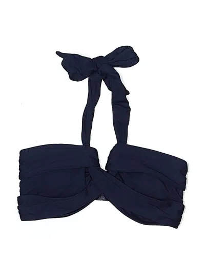 Pre-owned Seafolly Swimsuit Top Blue Swimwear