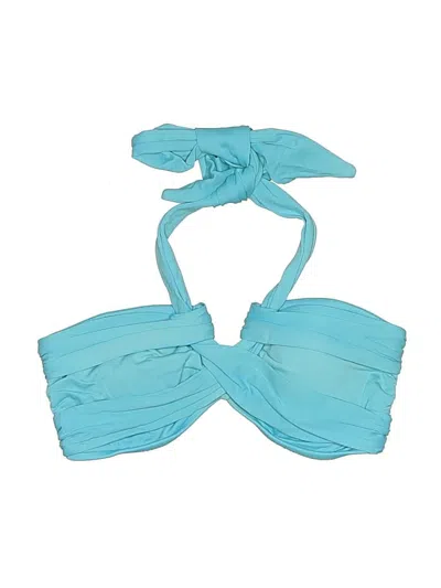 Pre-owned Seafolly Swimsuit Top Blue Swimwear