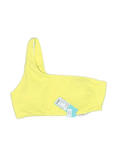 Pre-owned Seafolly Swimsuit Top Yellow Swimwear