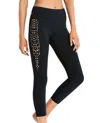 Seafolly Temple Lasercut Legging In Sea Black In Multi