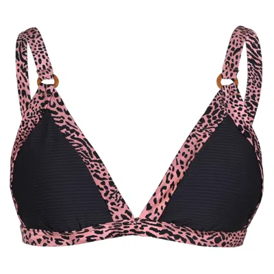 Seafolly Triangle Top Bikini With Contrast Banding