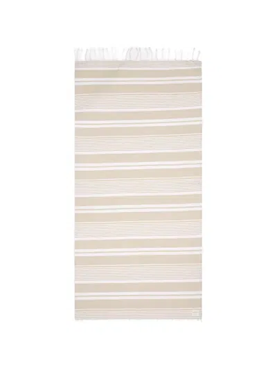 Seafolly Turkish Beach Towel Set In Neutrals