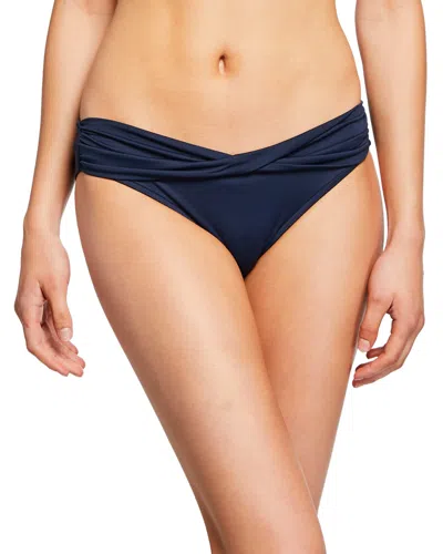 Seafolly Twist Band Hipster Bottom In Black