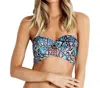Seafolly Underwire Bikini Top In Sea Kashmir In Multi