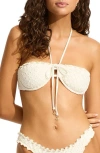 Seafolly Underwire Bikini Top In Vanilla